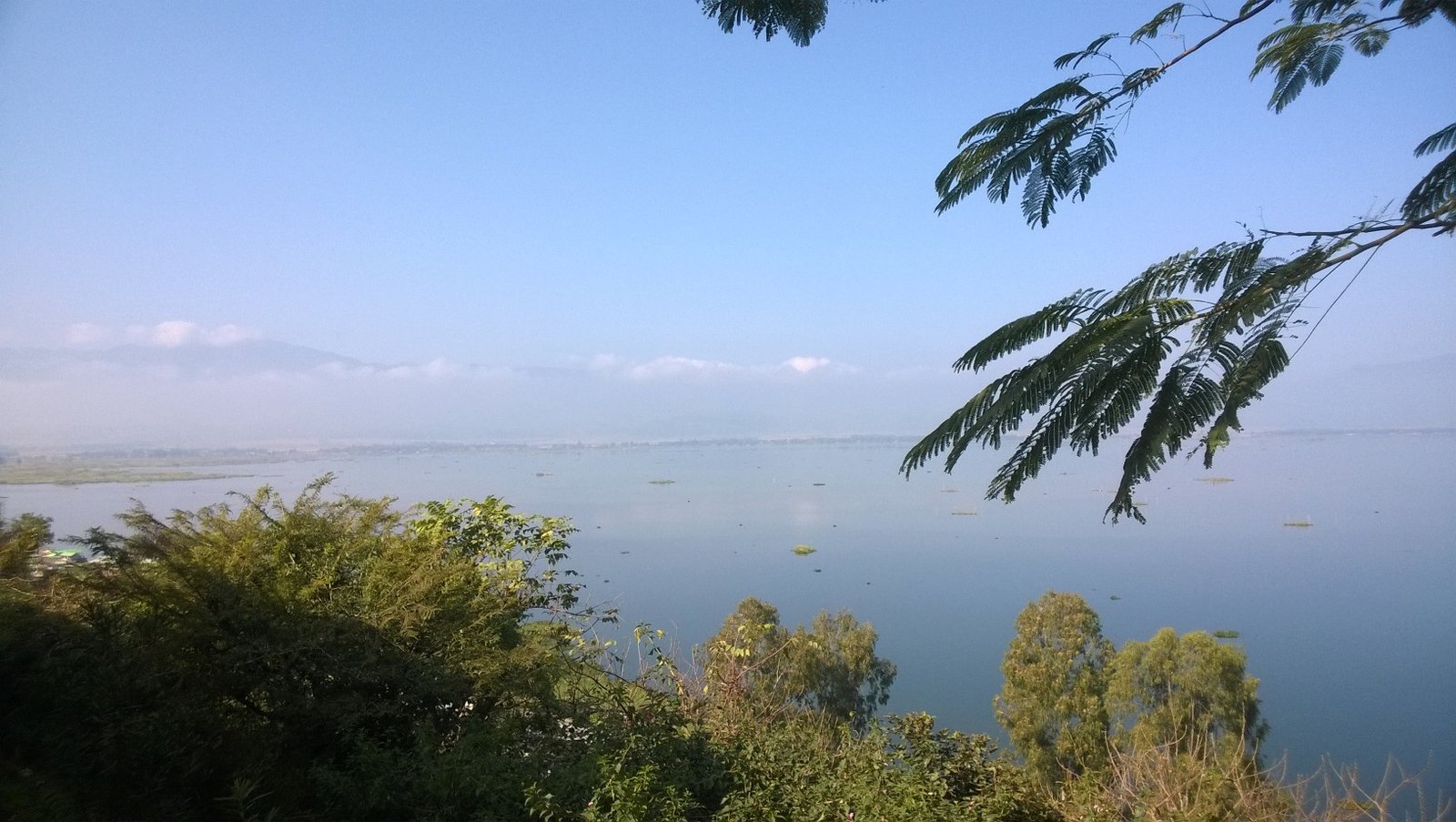 Loktak Lake with floating phumdis, Manipur